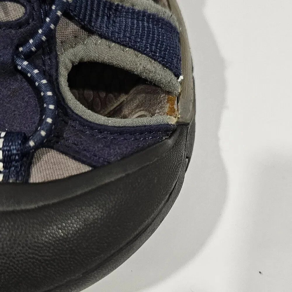 Keen Venice H2 Navy Blue Gray Boys Big Kids Size 2 Water Sandal